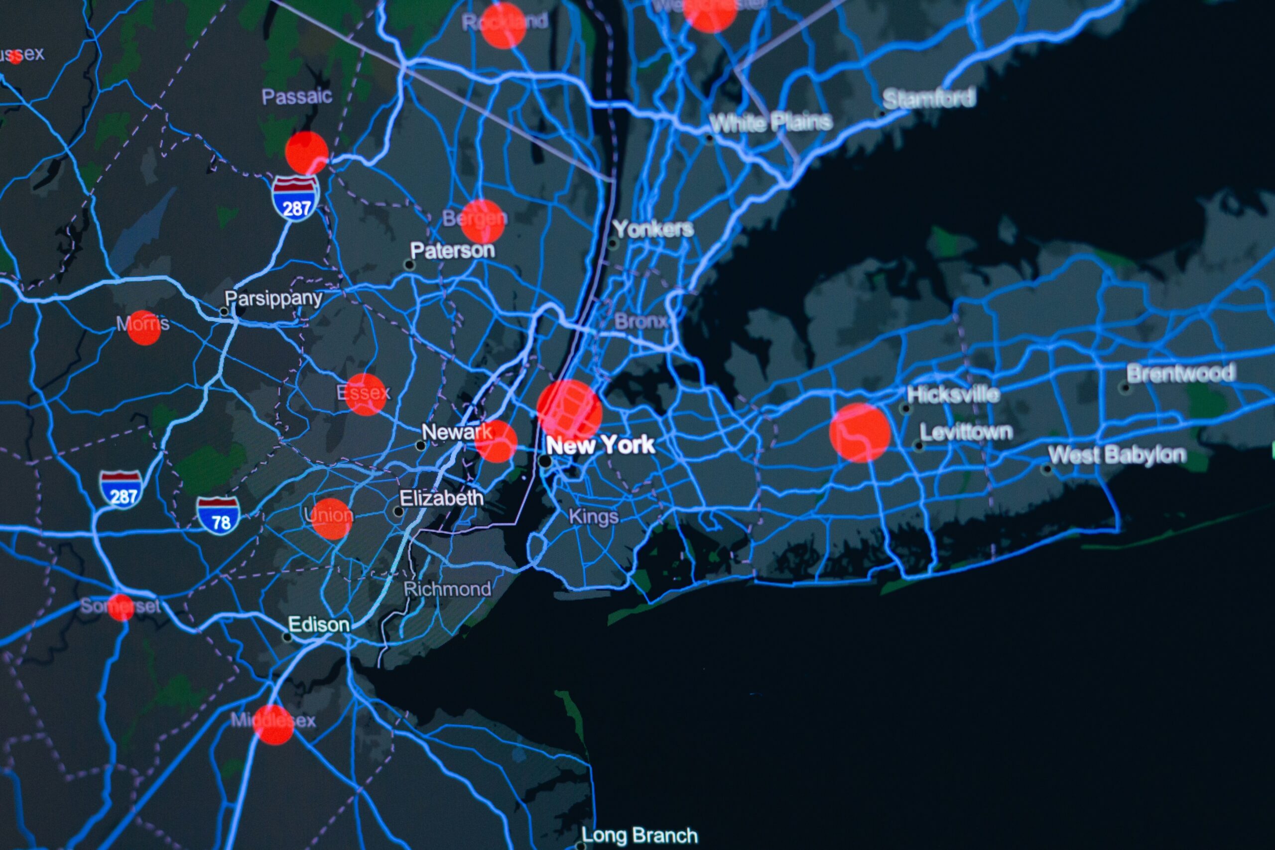 Heatmap showing popular vehicle spawn locations in Apex Legends