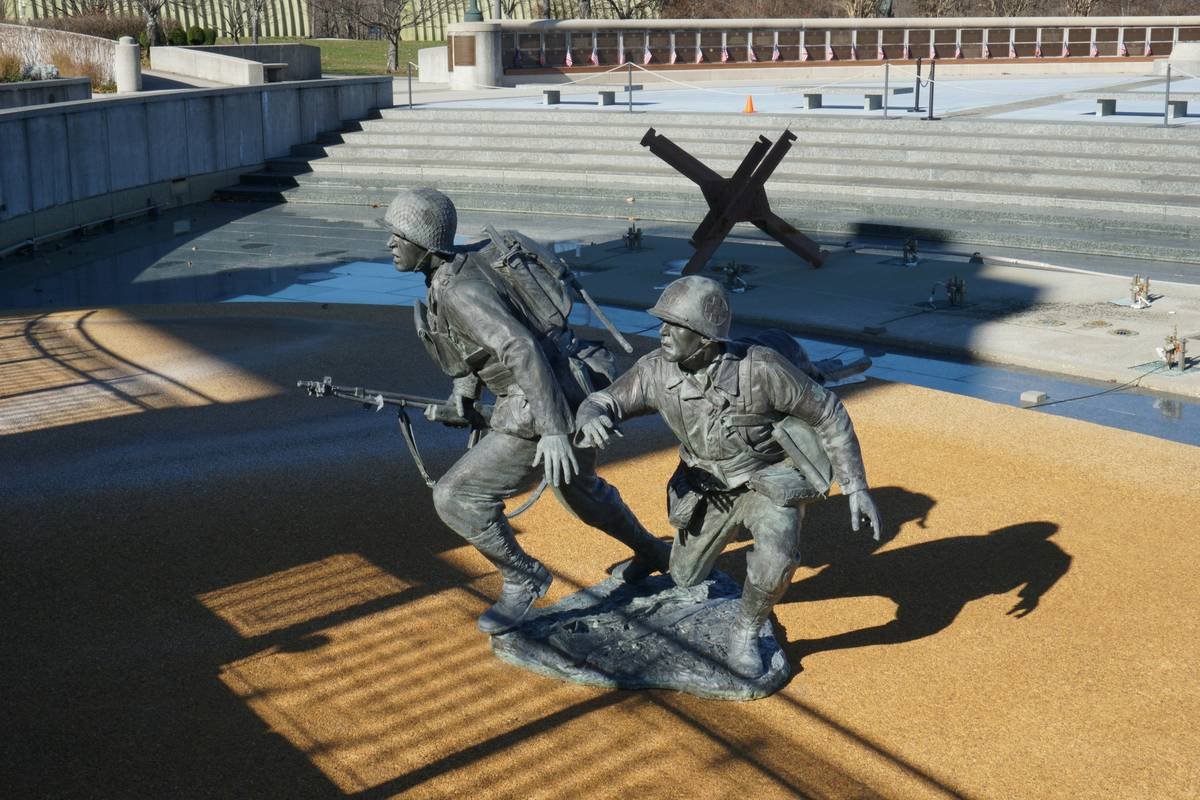 D-Day Memorial, Bedford, Virginia.